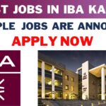 Career Opportunities at IBA Karachi - Multiple Positions Available