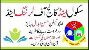 School & College of Learning and Education, Hassan Abdal