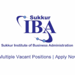 Sukkur IBA University Jobs