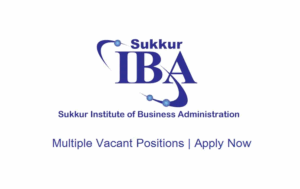 Sukkur IBA University Jobs